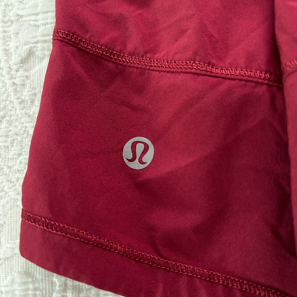 Lululemon Maroon Tennis Skort Size 6